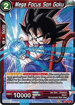 Mega Focus Son Goku SD7-05 Dragon Ball Super Miraculous Revival