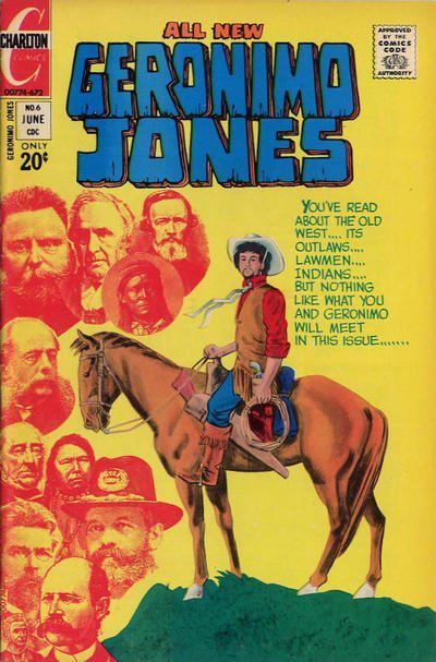 Geronimo Jones #6 (1972) Comic Books Geronimo Jones