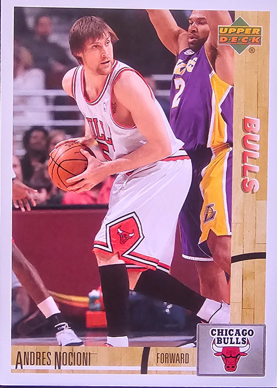Andres Nocioni #116 Basketball Cards 2008 Upper Deck Lineage