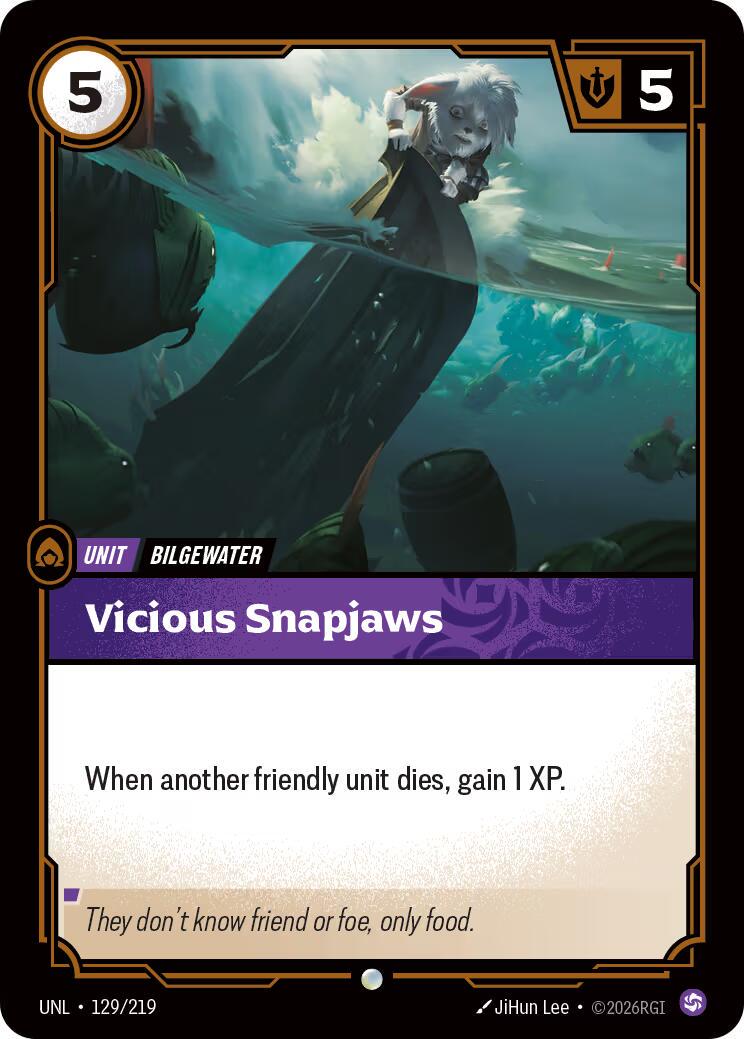 Vicious Snapjaws front