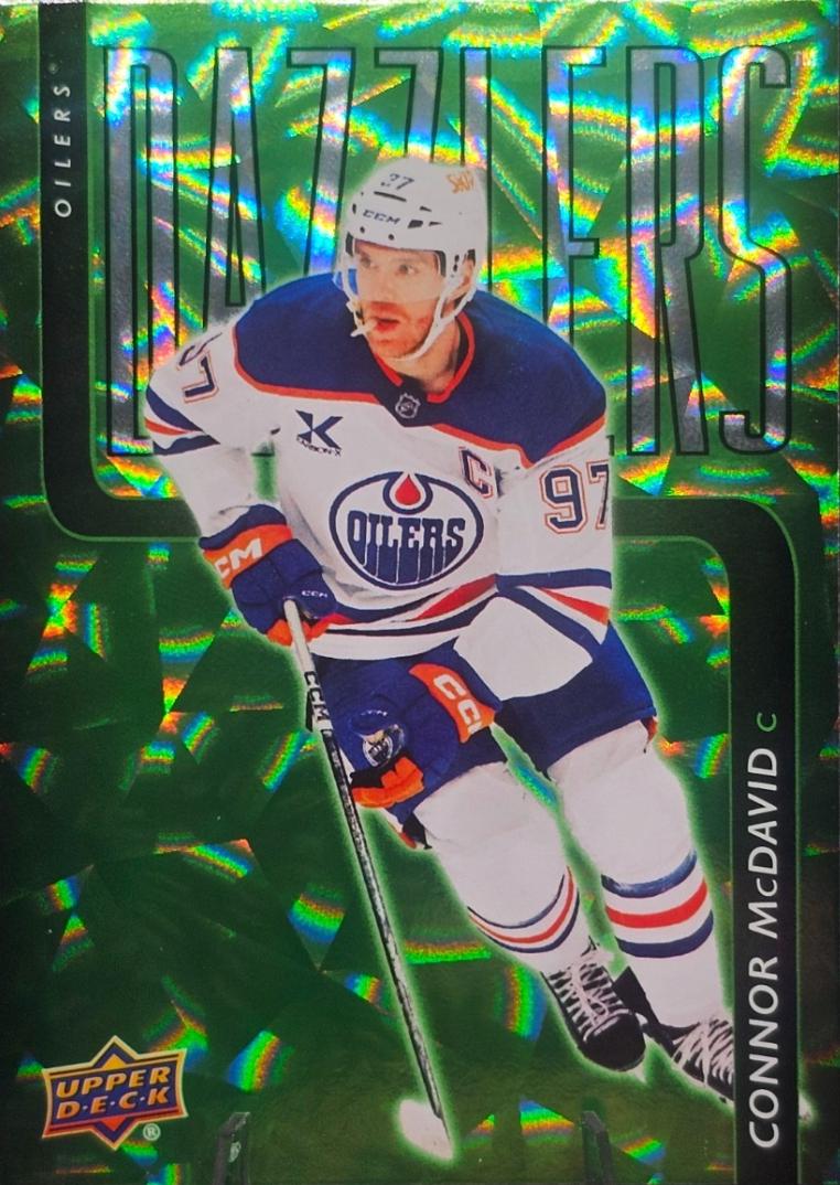 Connor McDavid [Green] #DZ-98 Prices | 2025 Upper Deck Series 2