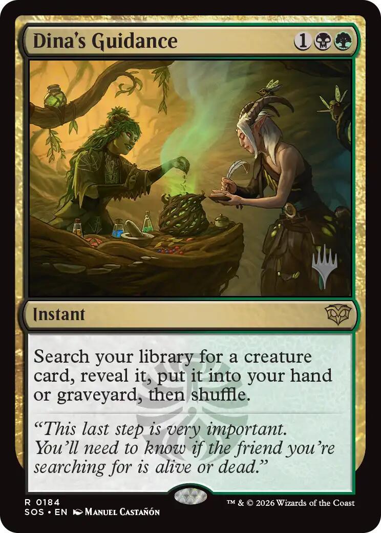 Dina's Guidance [Promo Foil] #184