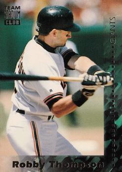 Robby Thompson #5 1994 Stadium Club Team Series Baseball
