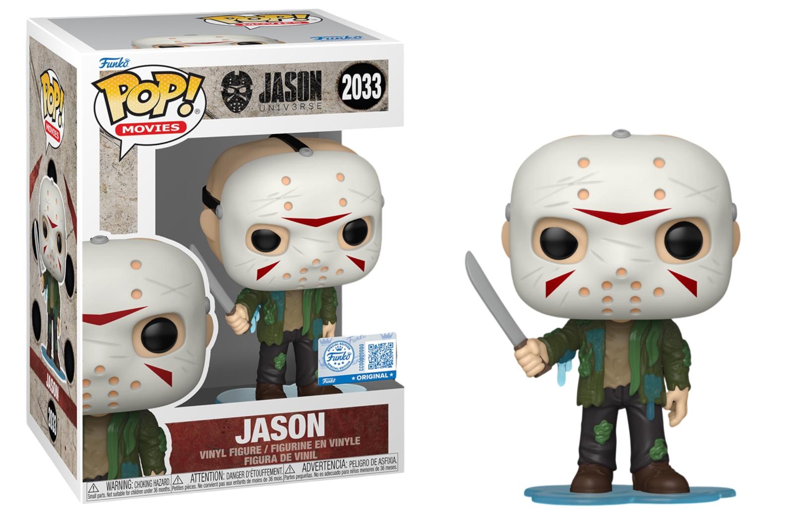 Jason #2033 Jason Un1v3rse Funko Pop box and figure