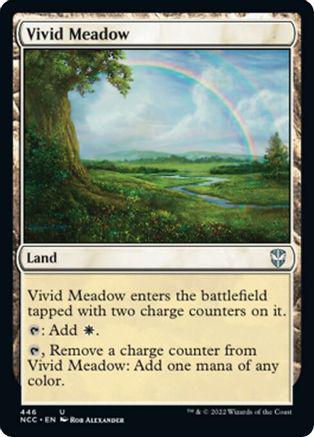 Vivid Meadow #446 Magic New Capenna Commander