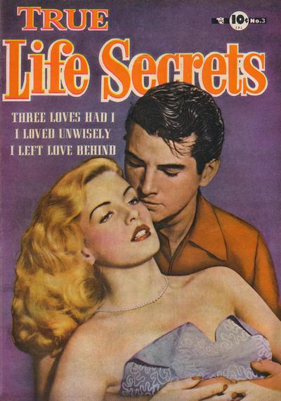 True Life Secrets #3 (1951) Comic Books True Life Secrets