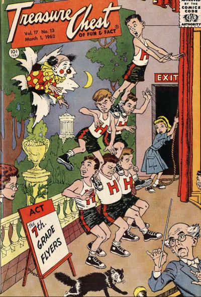 Treasure Chest of Fun and Fact #13 319 (1962) Comic Books Treasure Chest of Fun and Fact
