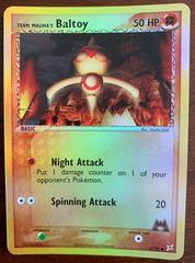 Baltoy [Reverse Holo] #61 Pokemon Team Magma & Team Aqua Prices