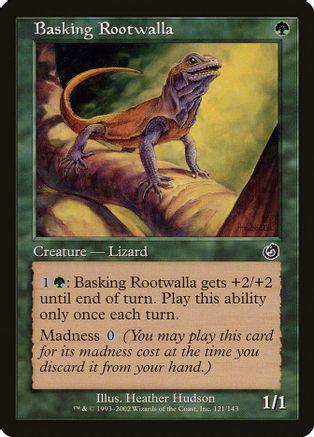 Basking Rootwalla #121 Magic Torment
