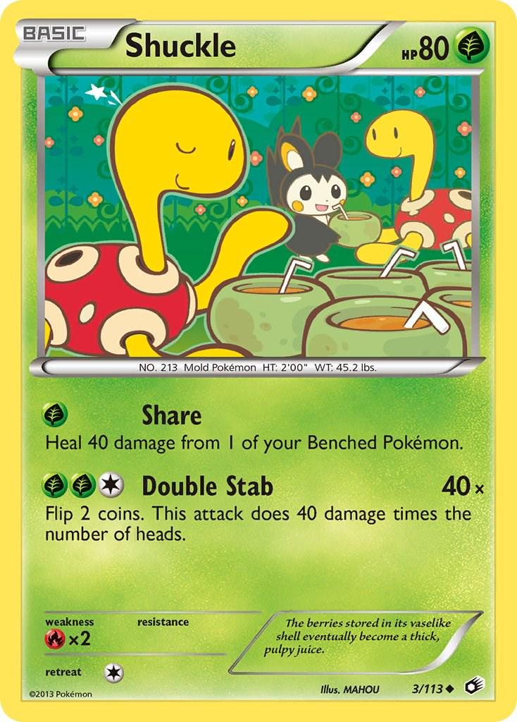 Shuckle #3 Pokemon Legendary Treasures