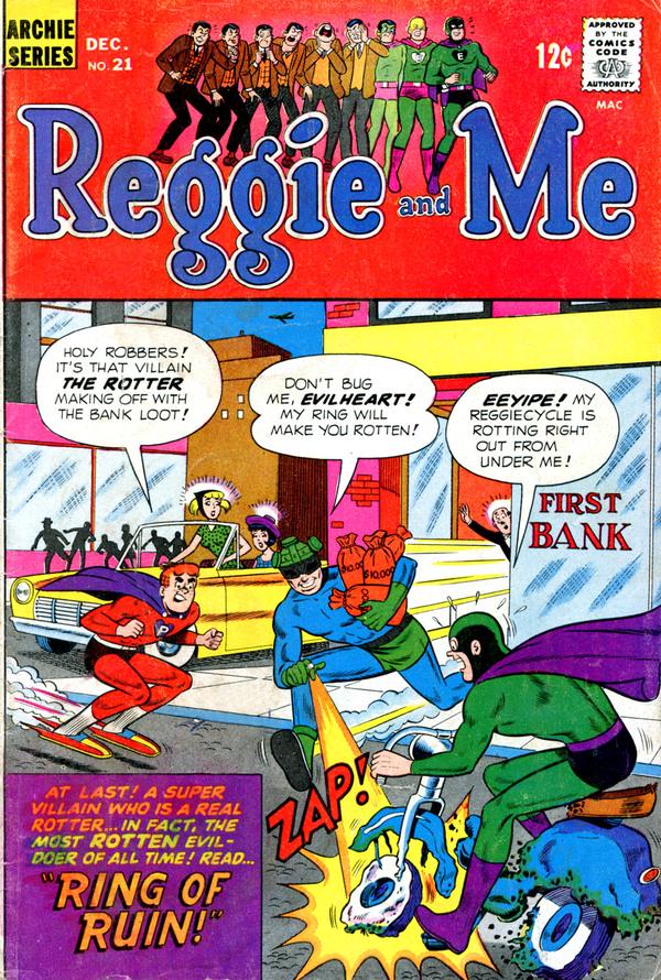 Reggie and Me #21 (1966) Comic Books Reggie and Me