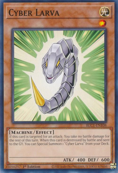 Cyber Larva BLC1-EN108 YuGiOh Battles of Legend: Chapter 1