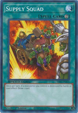 Supply Squad SS05-ENB25 YuGiOh Speed Duel Starter Decks: Twisted Nightmares
