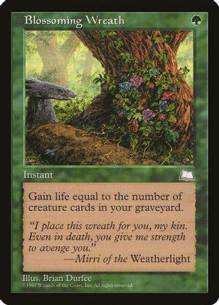 Blossoming Wreath Magic Weatherlight