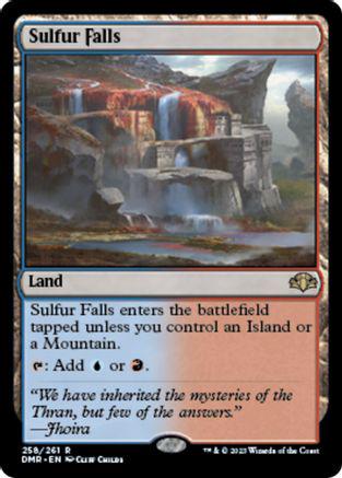 Sulfur Falls #258 Magic Dominaria Remastered