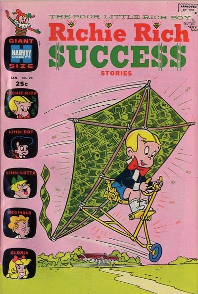 Richie Rich Success Stories #23 (1969) Comic Books Richie Rich Success Stories
