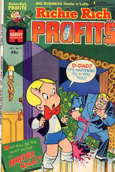 Richie Rich Profits #1 (1974) Comic Books Richie Rich Profits