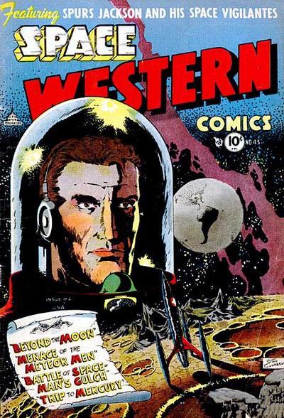 Space Western Comics #43 (1953) Comic Books Space Western Comics