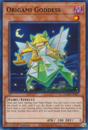 Origami Goddess AGOV-EN027 YuGiOh Age of Overlord
