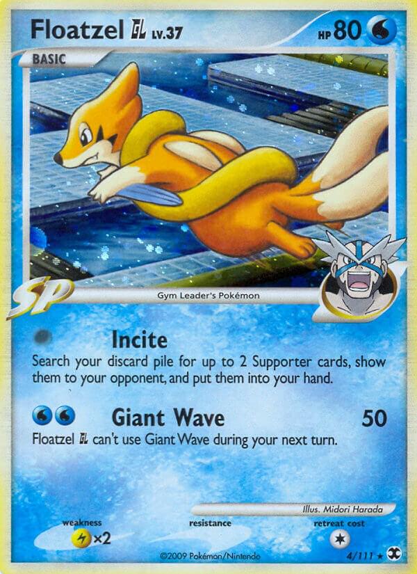 Floatzel GL #4 Pokemon Rising Rivals