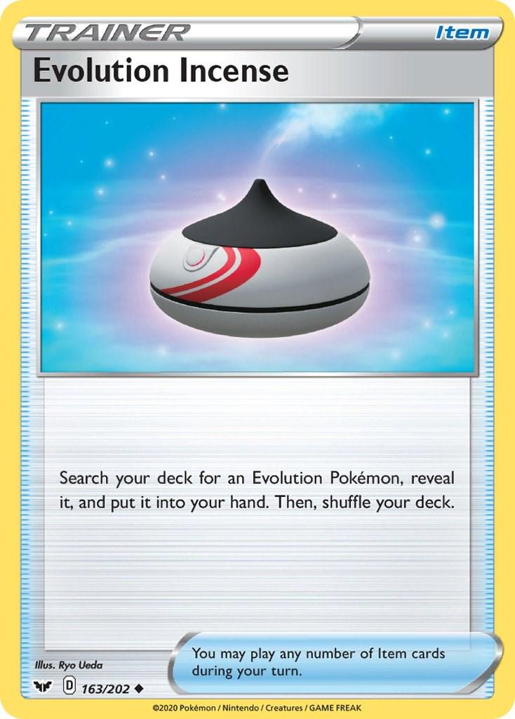 Evolution Incense #163 Pokemon Sword & Shield
