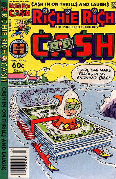 Richie Rich Cash #45 (1982) Comic Books Richie Rich Cash