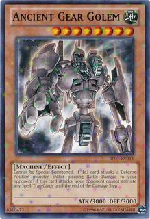 Ancient Gear Golem BP01-EN011