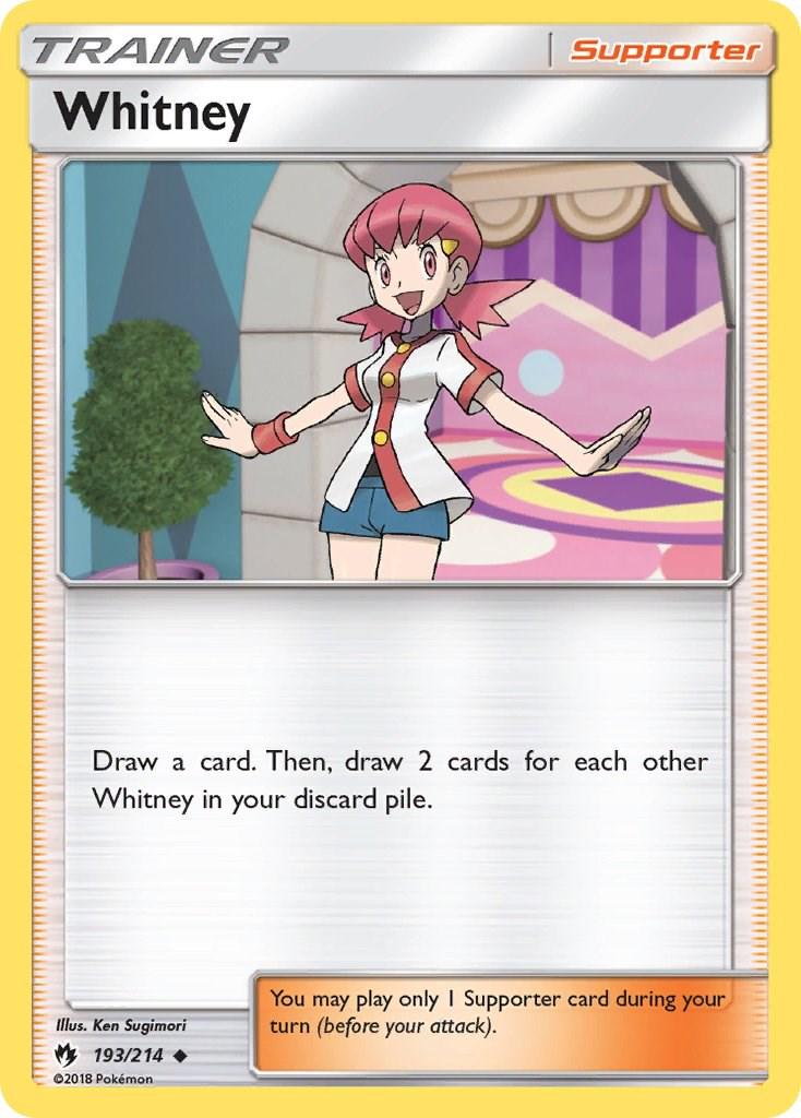 Whitney #193 Pokemon Lost Thunder