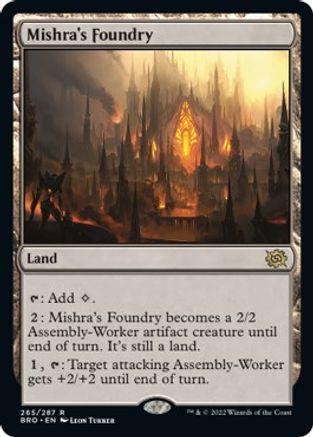 Mishra's Foundry Magic Brother's War