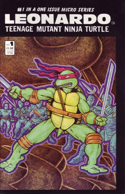 Leonardo Teenage Mutant Ninja Turtle #1 (1986) Comic Books Leonardo Teenage Mutant Ninja Turtle