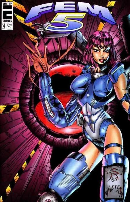 Fem 5 #4 (1996) Comic Books Fem 5