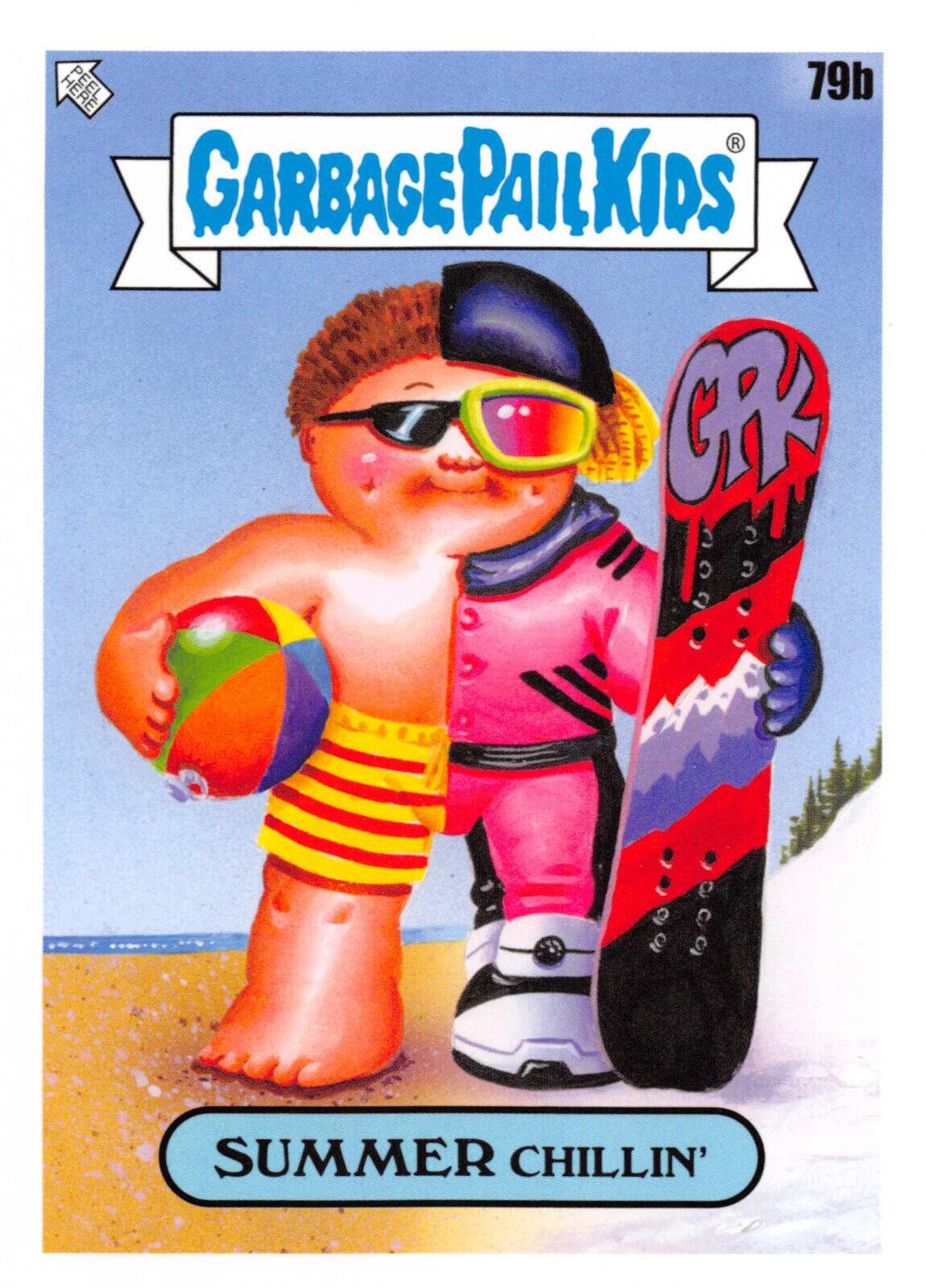 SUMMER Chillin' #79b Garbage Pail Kids Go on Vacation