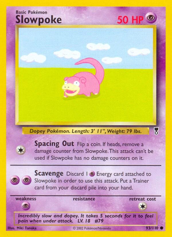 Slowpoke #93 Pokemon Legendary Collection