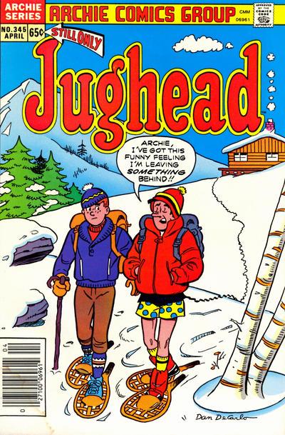 Jughead #345 (1986) Comic Books Jughead