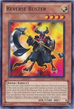 Reverse Buster ORCS-EN012 YuGiOh Order of Chaos