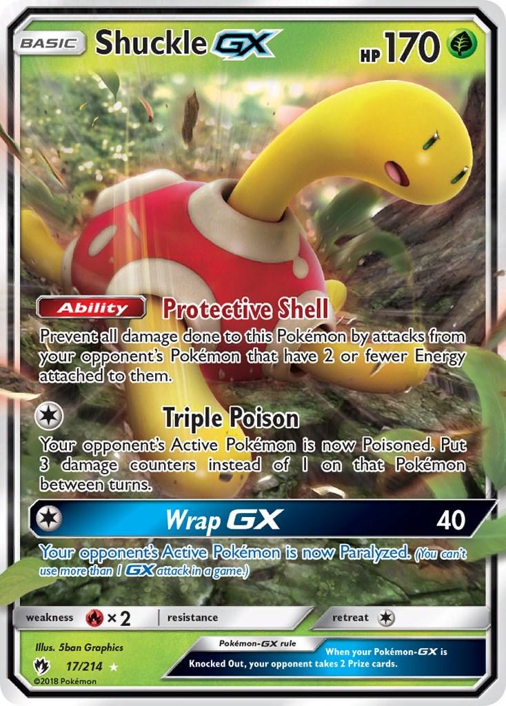 Shuckle GX #17 Pokemon Lost Thunder