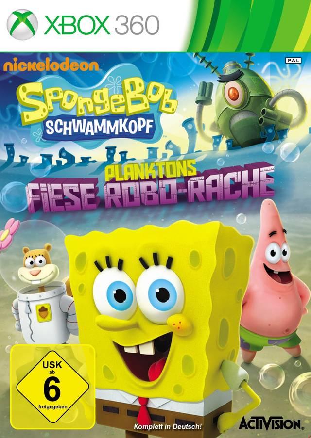 SpongeBob SquarePants: Plankton's Robotic Revenge PAL Xbox 360