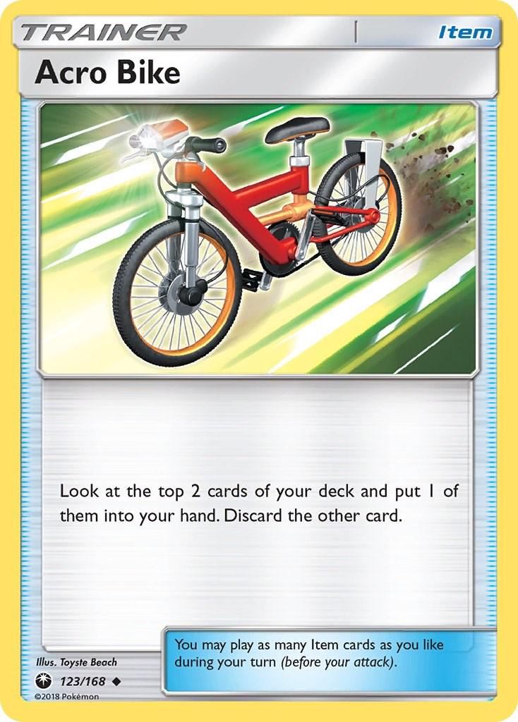 Acro Bike #123 Pokemon Celestial Storm