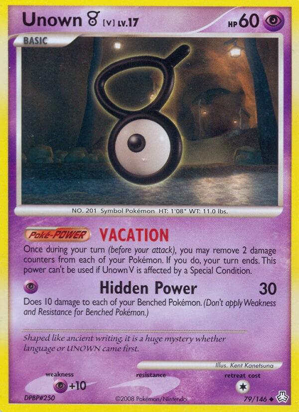 Unown V #79 Pokemon Legends Awakened