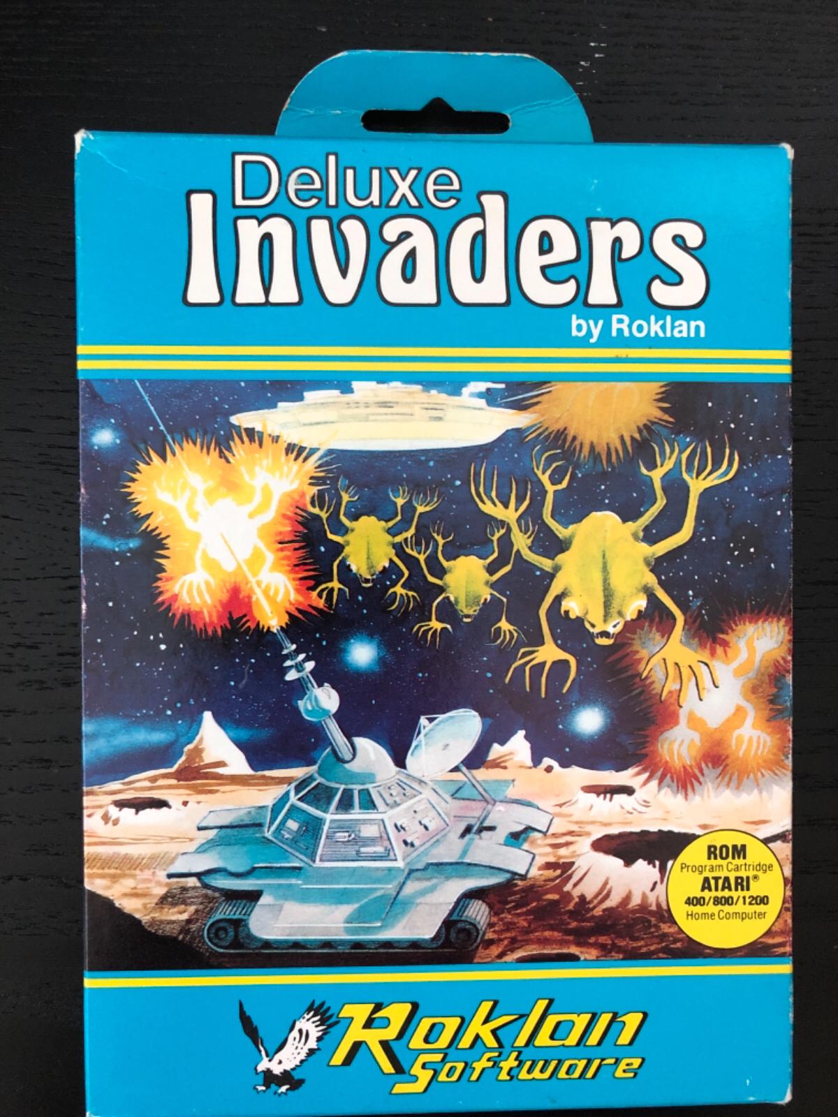 Deluxe Invaders Atari 400
