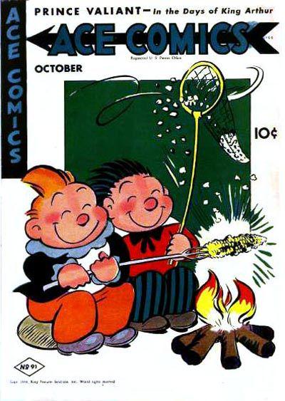 Ace Comics #91 (1944) Comic Books Ace Comics