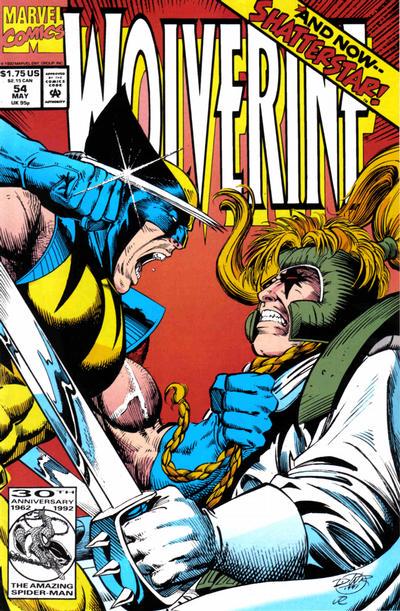 Wolverine #54 (1992) Comic Books Wolverine