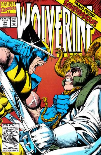 Wolverine #54 (1992) Cover Art