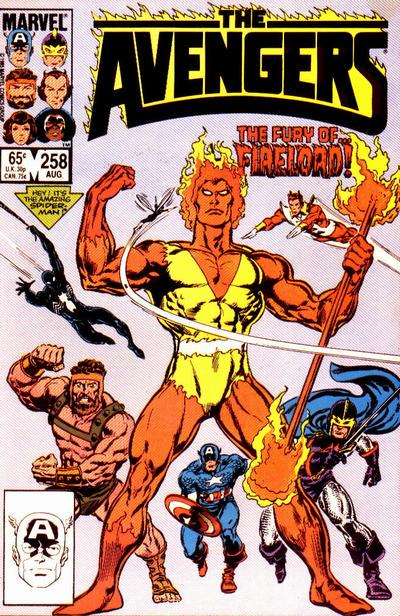 Avengers #258 (1985) Comic Books Avengers