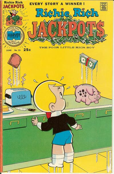 Richie Rich Jackpots #23 (1976) Comic Books Richie Rich Jackpots