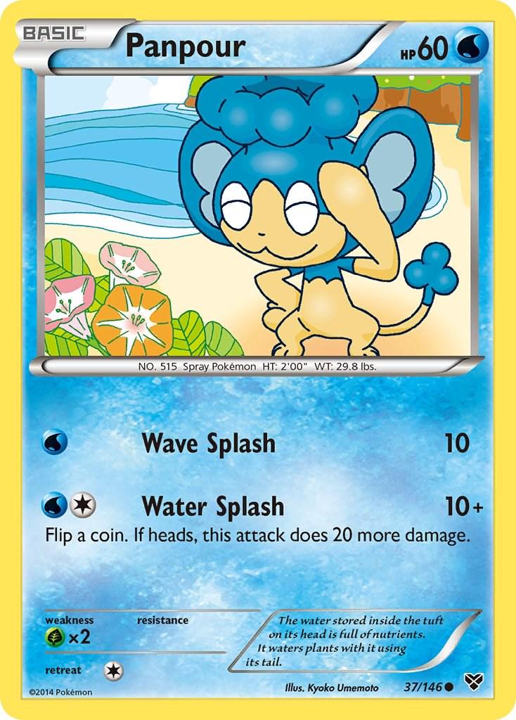Panpour #37 Pokemon XY
