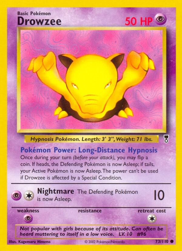 Drowzee #73 Pokemon Legendary Collection