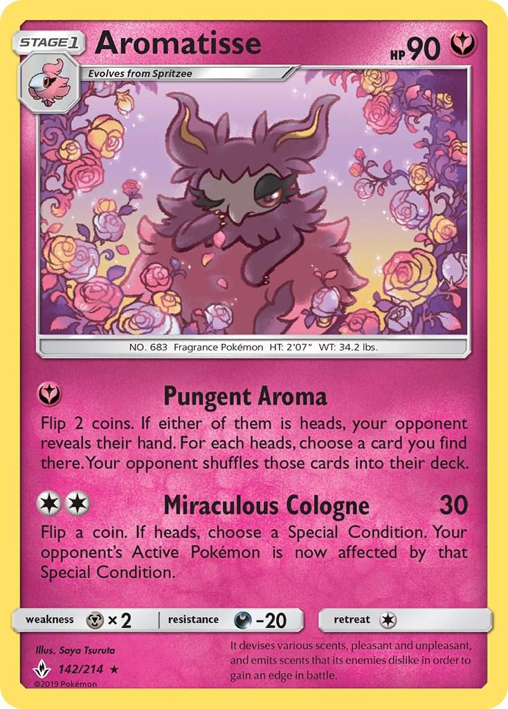 Aromatisse #142 Pokemon Unbroken Bonds