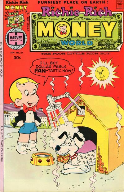 Richie Rich Money World #27 (1977) Comic Books Richie Rich Money World