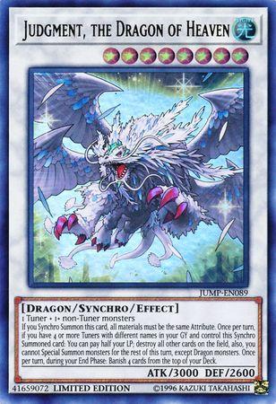 Judgment, the Dragon of Heaven JUMP-EN089 YuGiOh Shonen Jump Promo